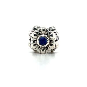 Pandora Birthday Blooms September Charm with Lapis 790580LP